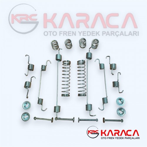 Citoren C-Elysee Arka Fren Kampana Çivi Yay Takımı 12-
